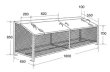 画像2: 自治会に最適！ステンレスゴミ収集BOX　ゴミ置き場 (2)