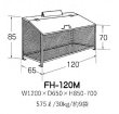 画像2: 自治会に最適！ステンレスゴミ収集BOX　ゴミ置き場 (2)