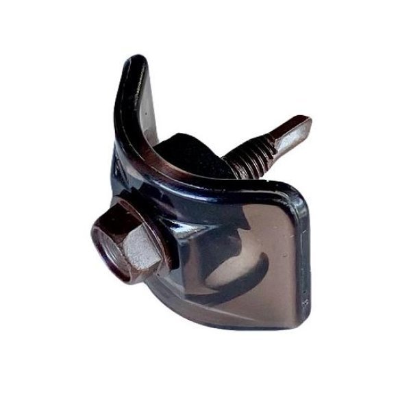 画像2: 【滋賀県内配達のみ】ナミイタビス ポリカ座金 ブロンズ 木下地 鉄 M5×35 100本入 (2)