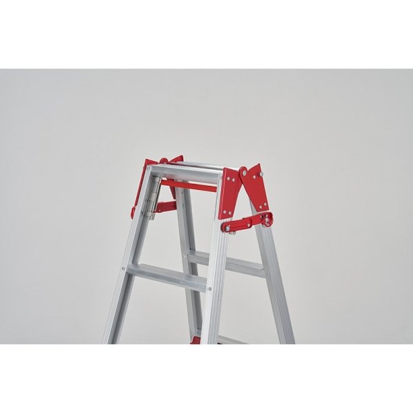 画像4: 【滋賀県内配達のみ】長谷川工業 はしご兼用伸縮脚立 RYR-18 6尺 シャガマン 上部操作タイプ (4)