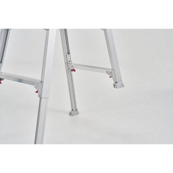 画像7: 【滋賀県内配達のみ】長谷川工業 はしご兼用伸縮脚立 RYR-18 6尺 シャガマン 上部操作タイプ (7)