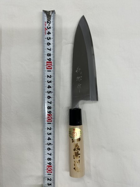 画像4: 義兼作 出刃包丁 和包丁 165mm (4)